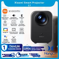 Gambar Xiaomi L1 Smart Projector GoogleTV 1080p Physical Resolution Sharp FHD Picture 200 ISO Lumens 120-inch Ultra-Wide Screen Full-Sealed Optical Engine Auto-Focus Auto Keystone Dual Speaker Dolby Audio Low Noise Compact Portable Proyektor RAM 2GB ROM 16GB dari HangOn Official Store Kota Tangerang 1 Tokopedia