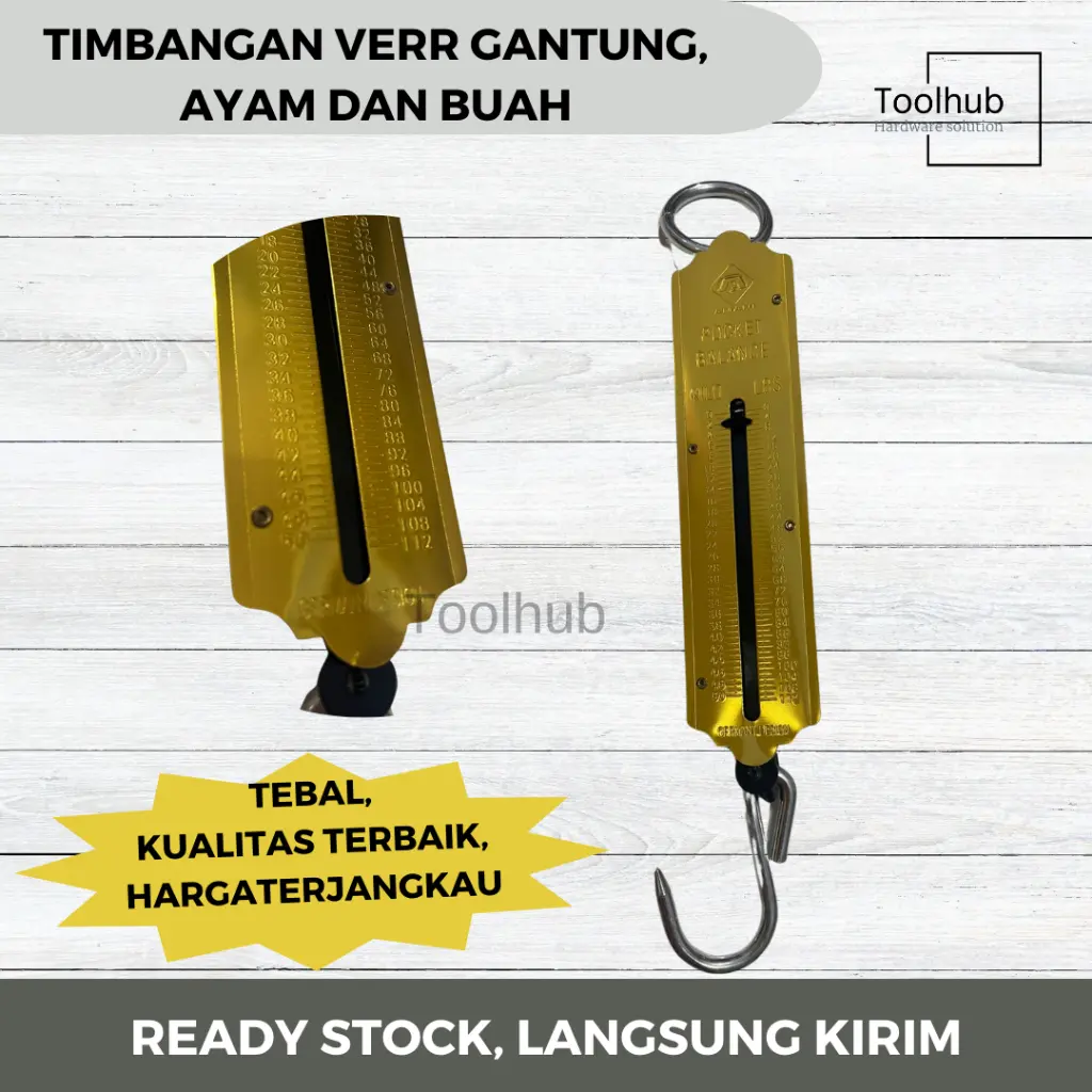 TIMBANGAN VERR GANTUNG | TIMBANGAN AYAM | TIMBANGAN BUAH | TIMBANGAN SERBAGUNA