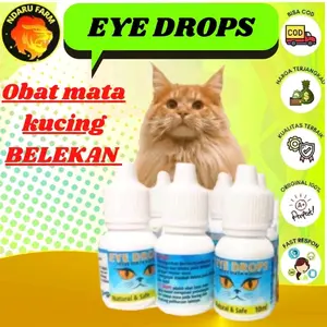 TETES MATA KUCING EYE DROPS adalah obat tetes mata yang efektif mengatasi peradangan dan infeksi