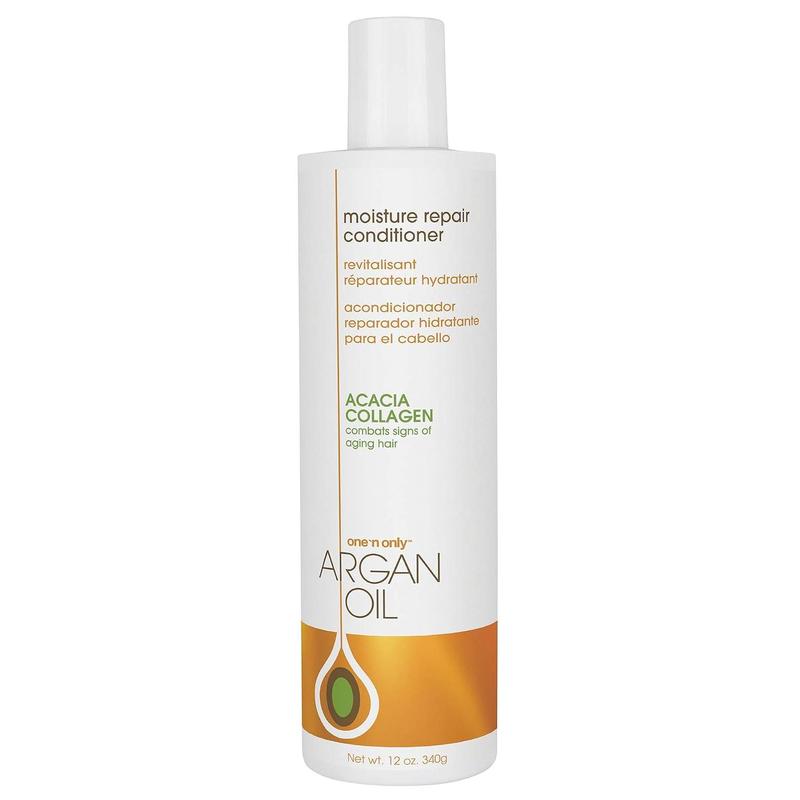 Dầu xả dưỡng ẩm phục hồi tóc One 'N Argan Oil, giúp gỡ rối và làm mượt lớp biểu bì tóc hư tổn, cải thiện cấu trúc tóc, tăng độ bóng và dễ chải, dung tích 12 fl.Oz