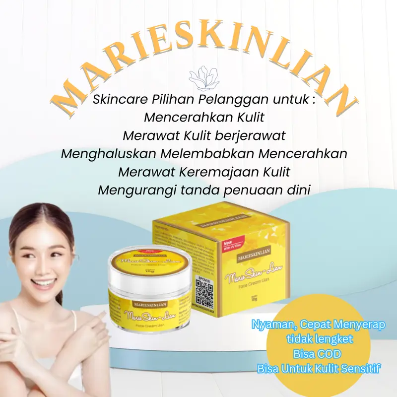 CREAM MARIESKINLIAN - Gunakan Pagi dan Malam hari (Cream Khusus untuk FLEK) 8