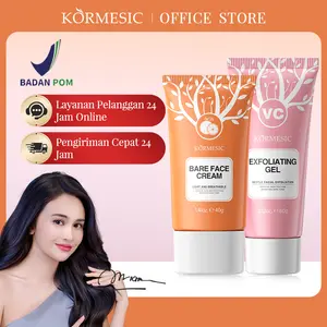 KORMESIC Gel Pengelupasan dan Pencerah untuk Mencerahkan Kulit - Produk Perawatan Wajah yang Efektif