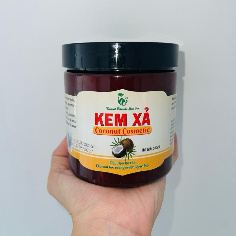 [Tặng 3 gói thảo mộc ủ tóc] Kem xã dưỡng tóc tinh dầu Dừa 500ml