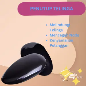 100Pcs PENUTUP KUPING / TUTUP KUPING / TUTUP TELINGA / PENUTUP TELINGA / EARPLUGS / EAR COVER / COVER EAR