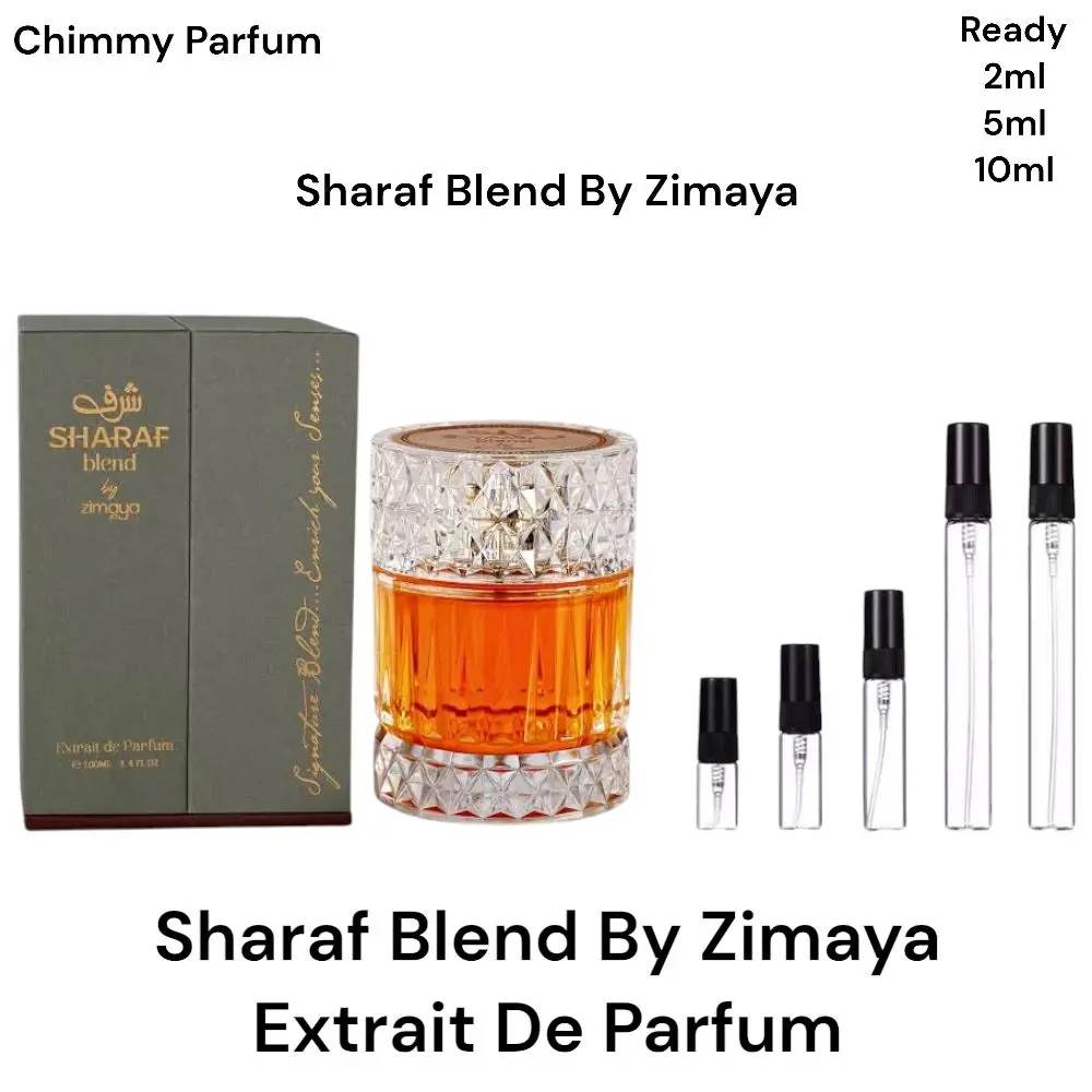 Decant Parfum Sharaf Blend By Zimaya Share In Jar
