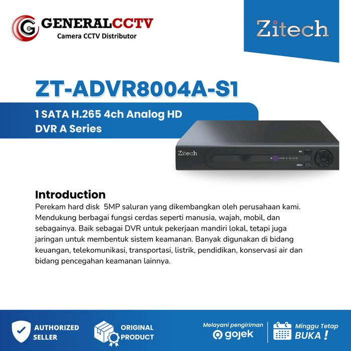 Gambar Dvr 4 Channel XMeye Full HD 5mp dari General CCTV Kota Administrasi Jakarta Barat Tokopedia