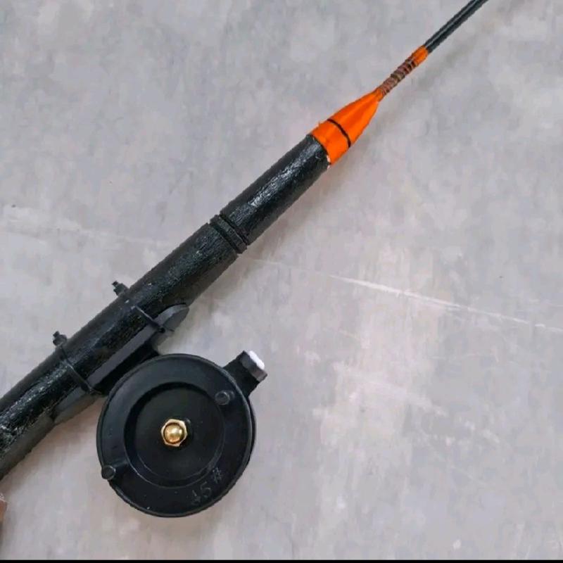 Joran Wader Super Lentur Satu Set 100cm gagang kayu hitam 0