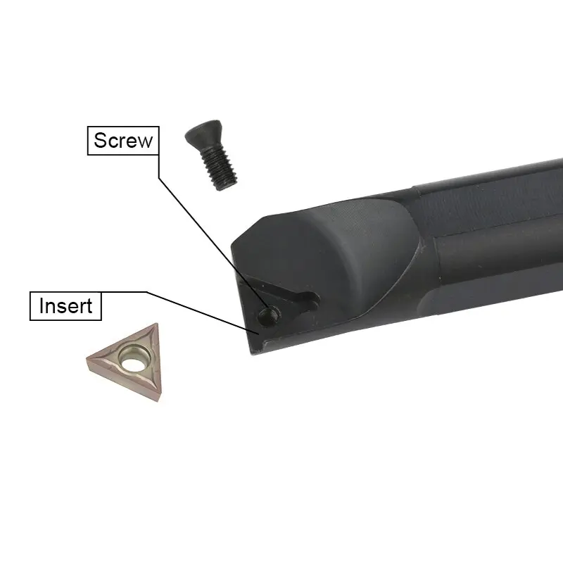 Holder S32 STUCR 16 Insert TCMT 16 Pahat Bubut Boring Dalam Kanan 2