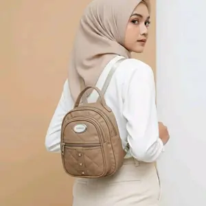 JB TAS RANSEL  PERMATA 3IN1 FREE GANTUNGAN IMPORT Kulit Wanita