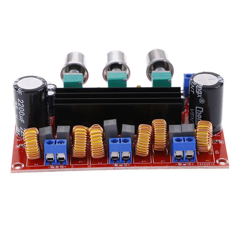 Kit Power Amplifier Class D TPA3116D2 2x50W+100W 2x120W Stereo Subwoofer XH-M139 XH-M543 Amplifier Board 2