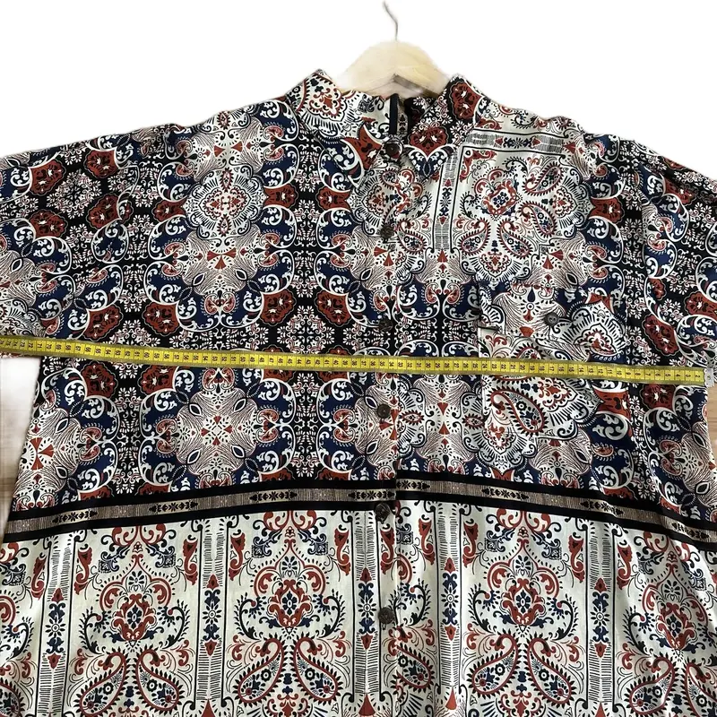 Kemeja Oversize Wanita Jumbo LD 140cm Bahan Rayon 6