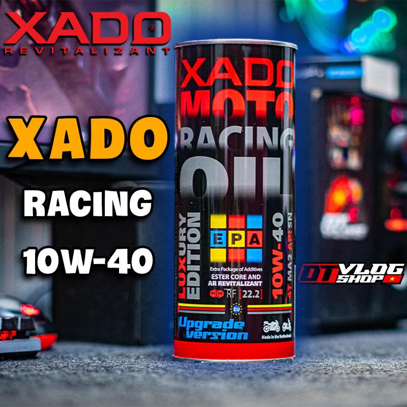 Dầu Nhớt Xado Racing 10w40 RF 22.2 FULL TỔNG HỢP CAO CẤP Xe Số và Xe Côn Tay