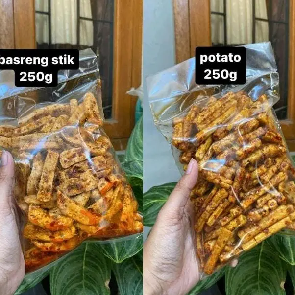 Sebring Pool Enak/Seblak Kering asin pedas ori/ isian pouch 250gram, 1/2 (500gram) dan 1 kg Snack Cemilan Food Keripik 8
