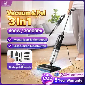 【COD】TIXX Vacuum Cleaner 9in1 Penyedot Debu 30000Pa Penyedot Debu dan Pel 2in1 Elektrik Multifungsi Lengkap Strong Suction Wet and Dry Portabel Ringkas Hemat Daya Mudah Digunakan Tahan Lama Rumah dan Mobil Bersih Maksimal Peralatan Rumah Tangga Serbaguna