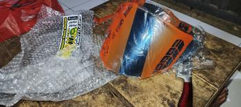 Product Review of Kaca Helm JITSU JS1 Visor Helmet FLAT venom open jitsu jsone flat tebal nyaman JS ONE iridium byThree Maestro tm2 Motorcycle from Z**m S**n 1