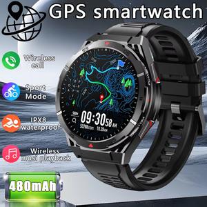 2025 New For HUAWE Original Premium GPS SmartWatch Ultra HD AMOLED Display Built-in GPS BT Call 10ATM Waterproof Smart Bracelet
