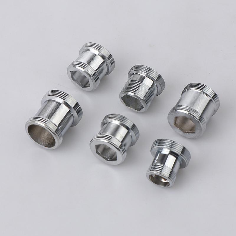 Product Introduction of Thread Transfer head Brass Connector Bathroom Kitchen Faucet Spout Accessories 5