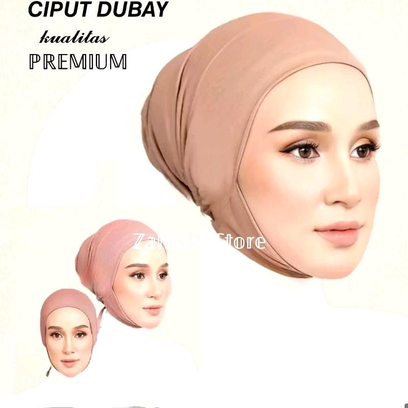 ciput tali dagu premium/inner ciput tali dagu/ciput dagu/daleman kerudung/daleman jilbab Instan 1
