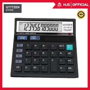 [HJS] Kalkulator GTTTZEN CT-512 12 Digit / Calculator Check Dual 2 Power