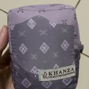 Mukena Dewasa Motif Lasercut Traveling Mini Pouch 2in1 Parasut Bahan Adem Lembut