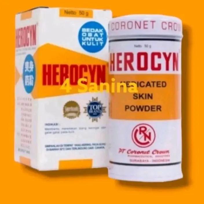 BEDAK HEROCYN DEWASA 50 GRAM / BEDAK POWDER HEEOCYN 50 GR.