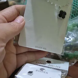 kalung s925 Kristal Putih Transparan Keluarga Asli Ultra-halus 5mm Musim Panas untuk Wanita Kalung Ringan Mewah Klas Atas Aksesori Elegan