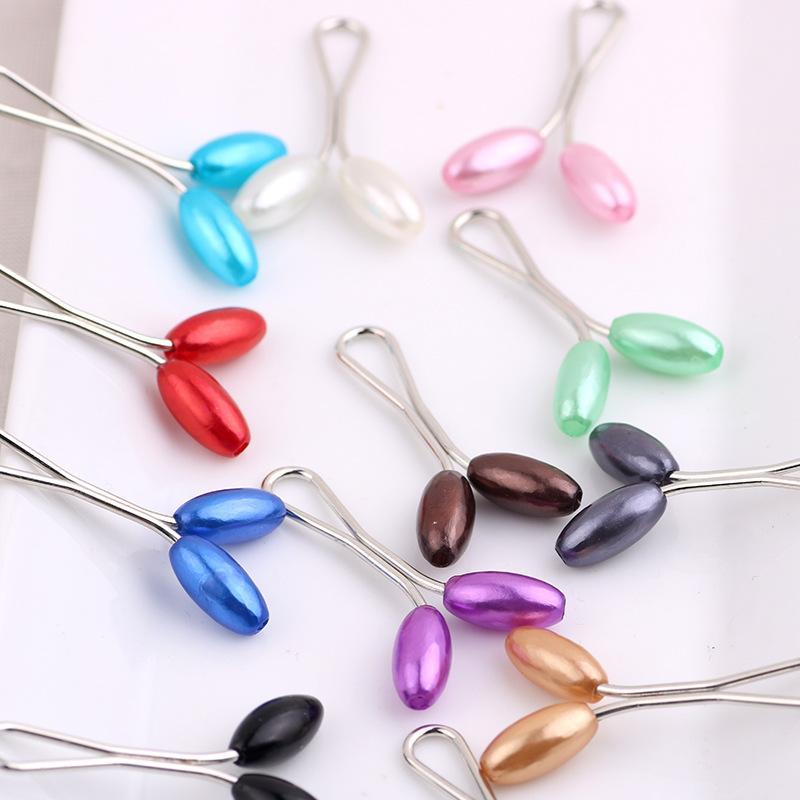 12pcs sharp  clip hijab Pin bros turkish Mix Color Hijab clip 7