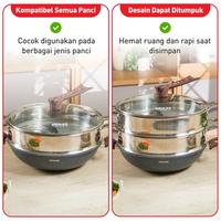 Gambar IDEALIFE - Steamer Ring - Kukusan dari IDEALIFE ONLINE STORE Kota Administrasi Jakarta Utara 4 Tokopedia