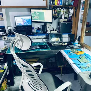 [Perhatian: Produk utama tidak termasuk, bonus gratis hanya sekrup dan kemasan penguat.]Key life Kursi Kantor Putar Ergonomis Kursi Kerja Kursi Belajar Hidrolik Kursi Cafe Kursi Kasir Leaning Chair Furniture Minimalis Nyaman