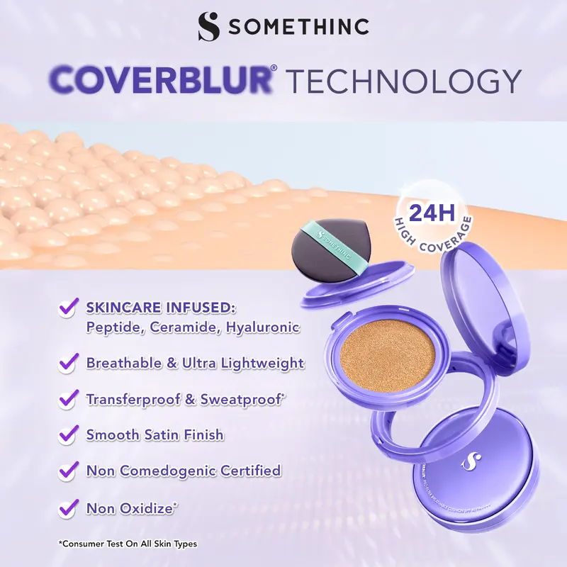 SOMETHINC COVERBLUR Pro Filter Breathable Cushion SPF 40 PA++++ - REFILL 2