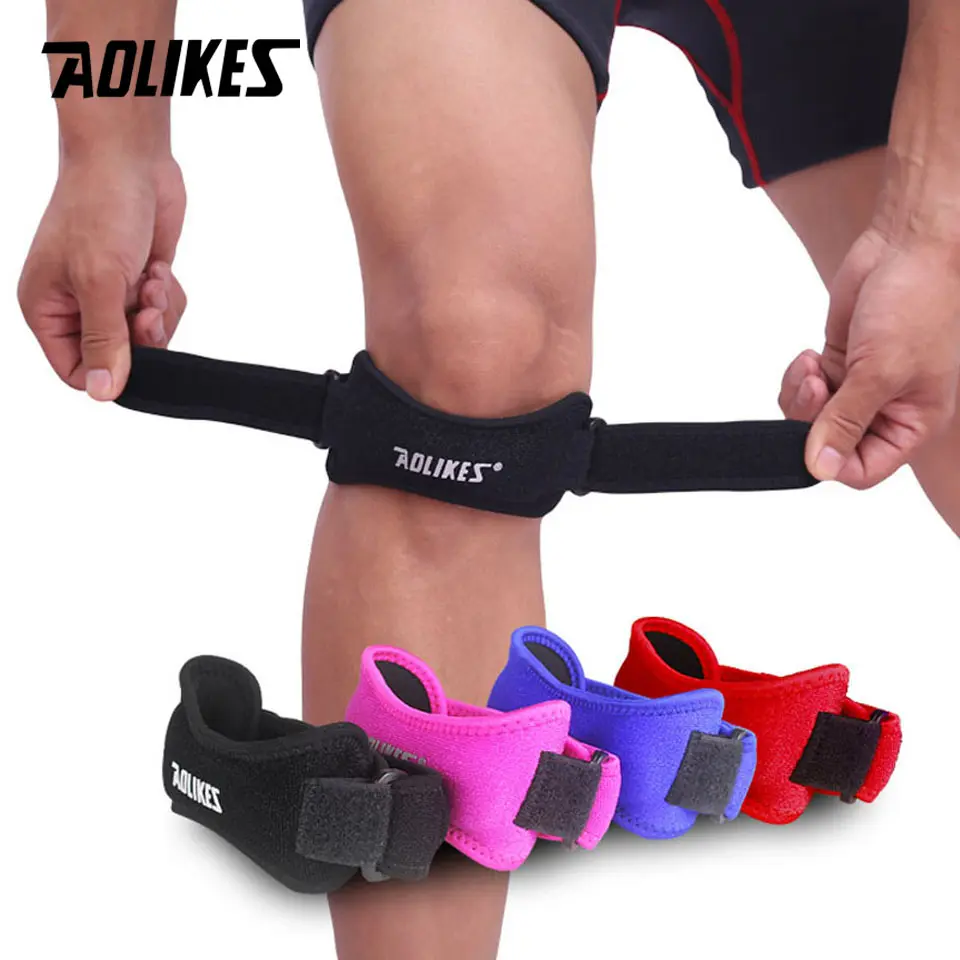 Dây Đeo Hỗ Trợ Bảo Vệ Đầu Gối Patella Có Thể Điều Chỉnh AOLIKES, 1 Chiếc, 7919