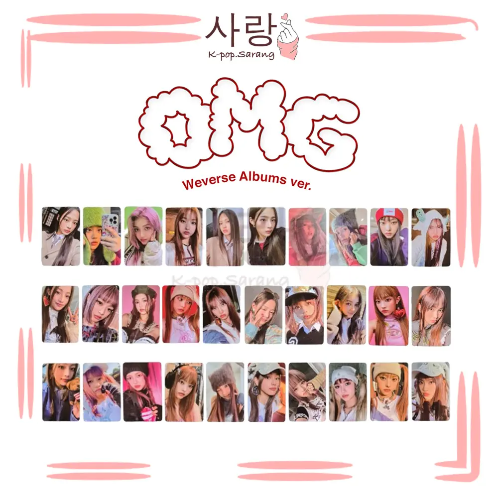 OFFICIAL NewJeans - OMG Weverse Album Ver. Ditto Minji Hanni