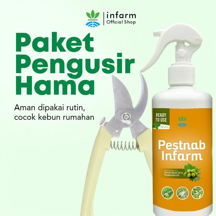 Gambar INFARM - Paket Pengusir Hama, Pestisida Nabati Organik Siap Pakai 500 ml dan Gunting Dahan Ampuh dari Infarm Kota Surabaya Tokopedia