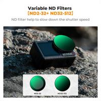 Gambar KNF Concept Filter Kit Hybrid VND2-32 + VND32-512 for DJI Osmo Action 3 / 4 / 5 Pro dari K&F Concept Authorized Dealer Kota Administrasi Jakarta Barat 2 Tokopedia
