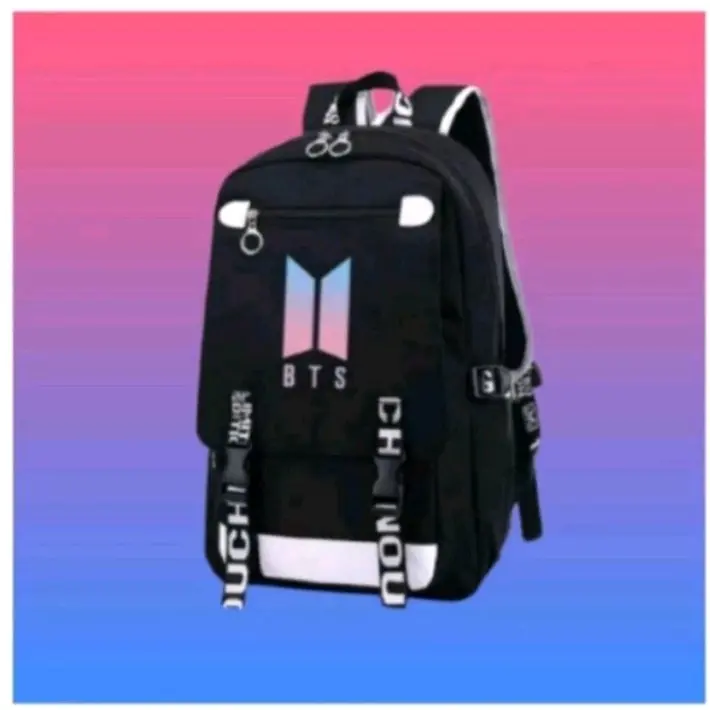 RLBags - BTS Tas sekolah anak Ransel anak cewek cowok SD SMP Tas ransel sekolah anak karakter kekinian dan trendy Fashion