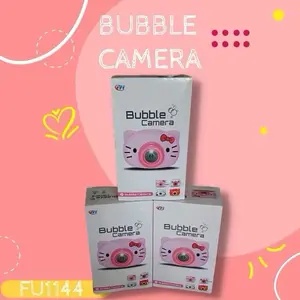 Mainan Bubble Camera Elektrik Mainan Gelembung Sabun Bentuk Kamera Buble Ada Lampu dan Musik Toys