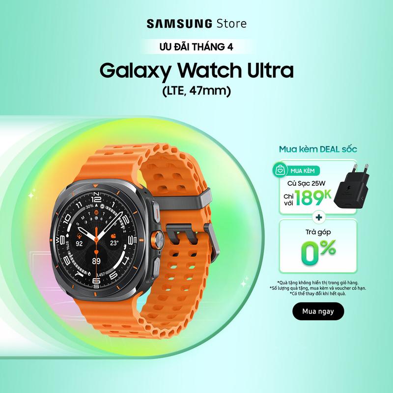 Đồng hồ Samsung Galaxy Watch Ultra (LTE, 47mm)