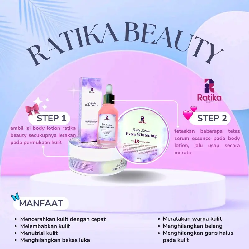Ratika | Body Lotion Extra Whitening | With 18 Active Ingredients | 6