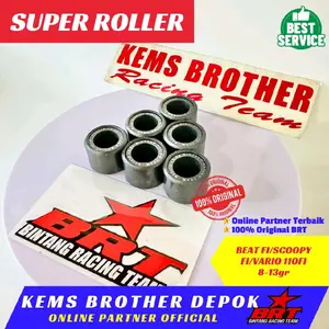SUPER ROLLER BRT BLACK DIAMOND BEAT FI SCOOPY FI VARIO 110 FI ORIGINAL BRT