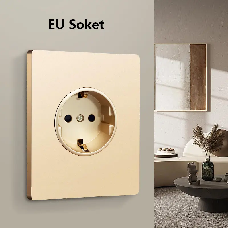 EU soket emas