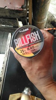 Product Review of Senar Pancing Strong Nylon Monofilament Pro Katsu Billfish 1/8 Spool Pilih Ukuran from G**A 0