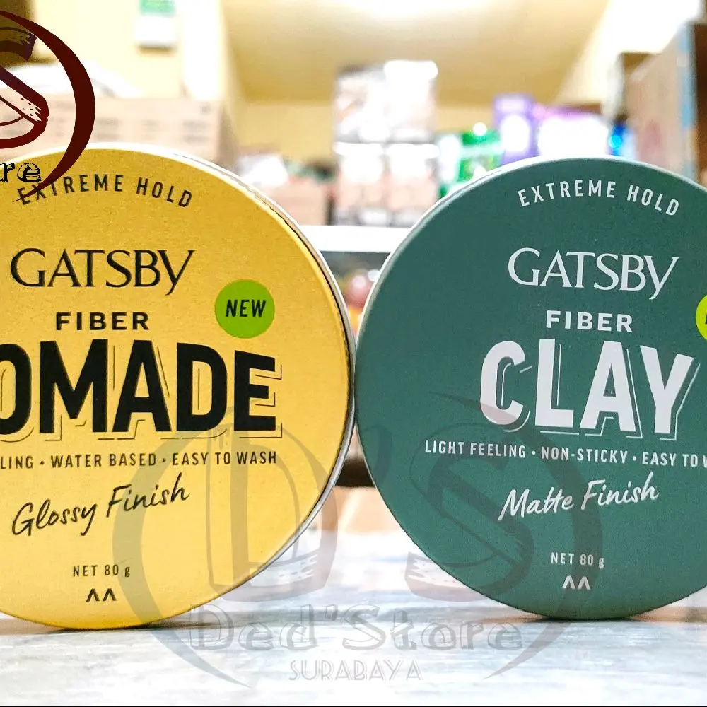 Gatsby Fiber Pomade Clay 80gr | 30gr (Mini)