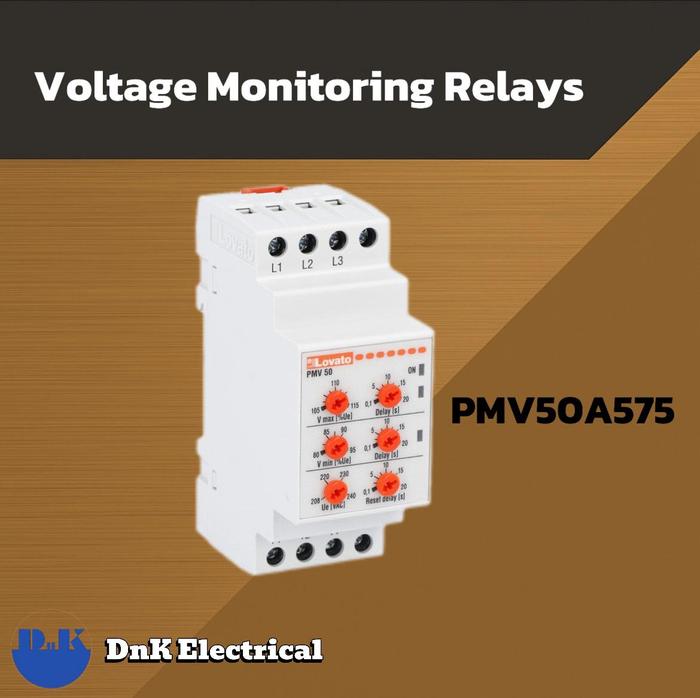 Jual Voltage Monitoring Relay Lovato PMV50A575 3P Without Neutral ...