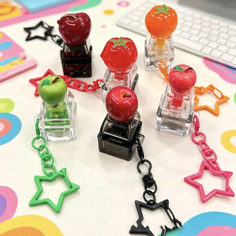 Seagull Mine Fidget Nút Giảm Căng Thẳng Clicky USB Bàn Phím Keychain Với LED Âm…