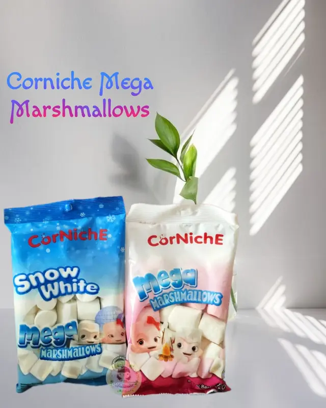 Snack Import I Corniche Marshmallows Mega Tiny Mini Teddy Fluffy Jelly Fruit ( DS Bgr ) 1