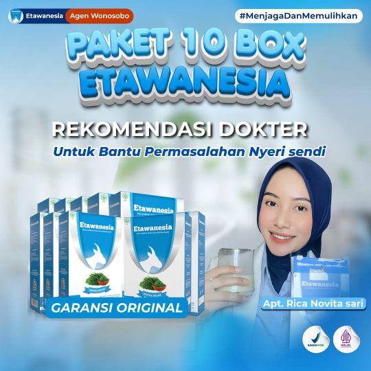 4 Box Etawanesia Susu Kambing Etawa Asli Original 100%