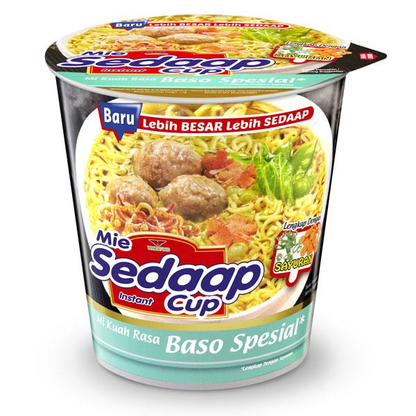 Gambar SEDAAP BASO SPESIAL CUP 77G dari Hypermart Gajah Mada Kota Administrasi Jakarta Pusat Tokopedia