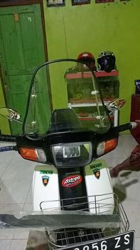 Product Review of Spion Oval DTN BESI Kaca Cembung Putih Bening Drat Honda Universal Motor Accessories Asli Crom Motorcycle from J**x 0