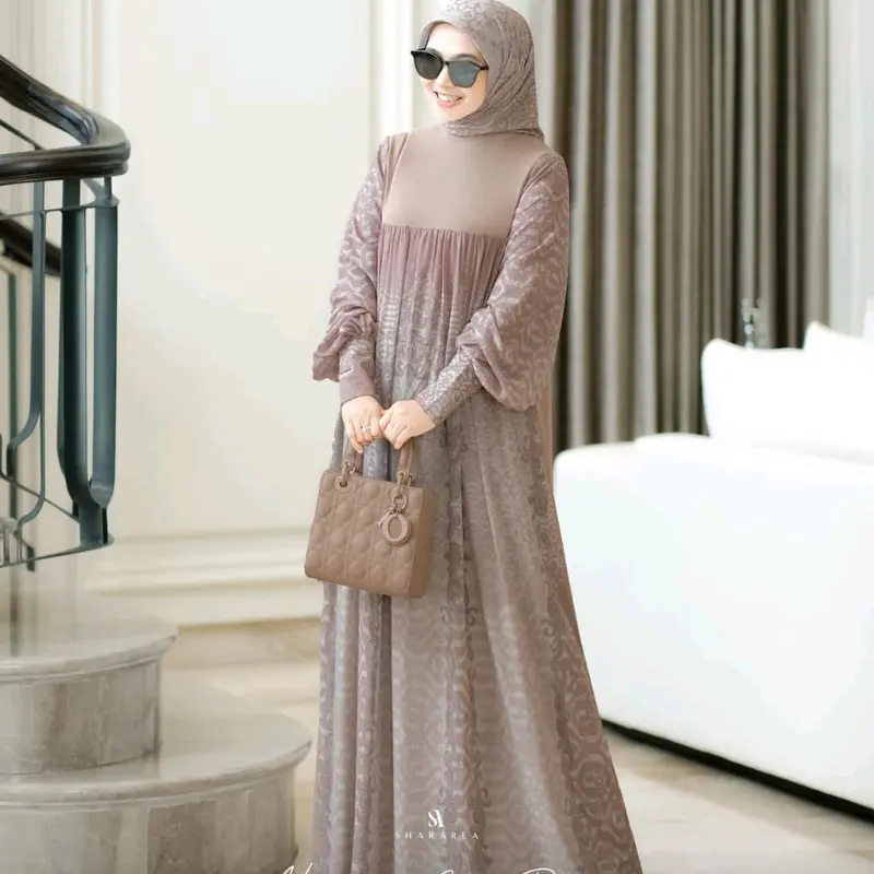 Humaira Set Print (Set Scarf) by shArarea 4