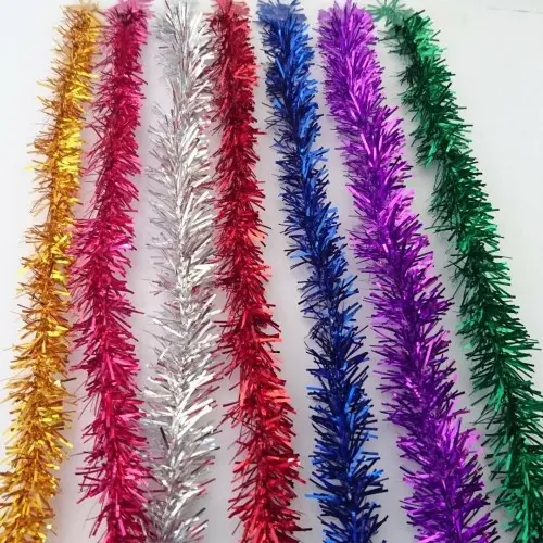 Slinger KECIL Polos Tinsel Diameter 4cm Padat Dekorasi Pesta Hiasan Pohon Natal Pesta Ulang Tahun Selinger Warna Warni Gift Kado Hadiah Parcel Souvenir Anniversary Birthday Party Wisuda Graduate Bouquete Bucket Prakarya Kerajinan